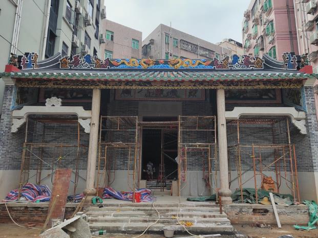 宗祠彩畫(huà)